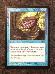 Chronatog Visions NM Rare MAGIC THE GATHERING MTG CARD NEVER PLAYED (DS3D1G3) - Picture 1 of 4