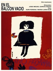 Cuban poster.BALCON Vacio.Mexican movie.Gothic Girl.art - Picture 1 of 1