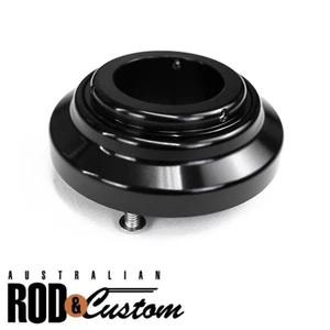 Steering Column Lower Floor Swivel Mount Suit 2 Inch Column Black Billet - Foto 1 di 7