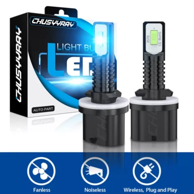 For Pontiac Sunfire 2003-2005 880 LED Fog Light Bulbs High Power Lamp 8000K 2x - Image 1 of 4