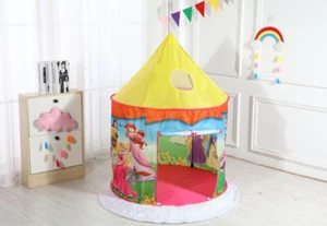 play tent for kids ~ All Princesses Tent ~ Indoor Large Playhouse (1m x 1.25m) - Picture 1 of 4