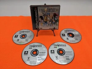 Final Fantasy IX 9 Black Label Sony PlayStation PS 1 ohne Anleitung - Bild 1 von 7
