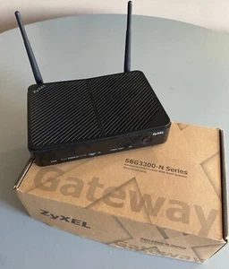 Modem routeur VPN ZyXEL SBG3300-N000 Wifi N300 - 20x Profils VPN - 4xLAN GbE+WAN - Photo 1/3