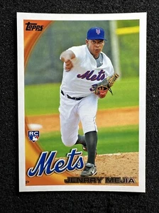 Tarjeta de novato de béisbol radiocontrol de Henry Mejía #395 2010 Topps cantidad de New York Mets - Imagen 1 de 2