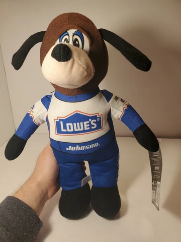 With Tags Jimmie Johnson 48 Blue Firesuit Dog Plush Lowe's Great Condition Cover
