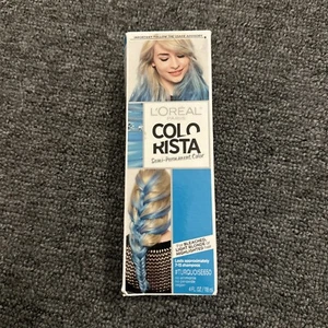 Loreal Colorista Semi Permanent Hair Color #Turquoise650 4 Fl. Oz. - Picture 1 of 4