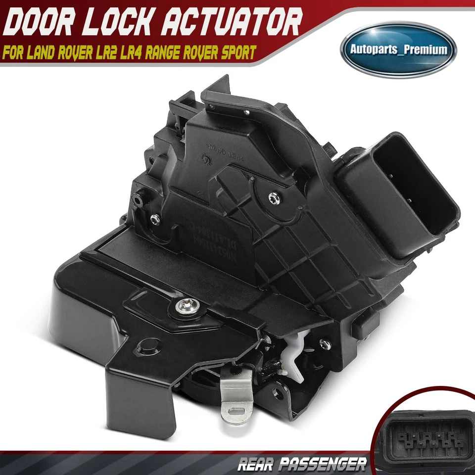 Actuador de bloqueo de puerta lateral derecho trasero para Land Rover LR2 LR3 LR4 Range Rover Sport Foto 1 de 4