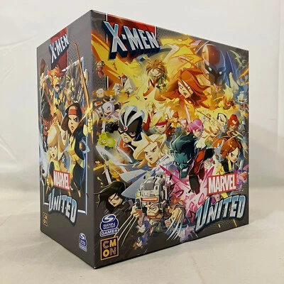 Marvel United X-Men Board Game Expansion Set 2022 Spin Master CMON Incomplete - Image 1 of 4