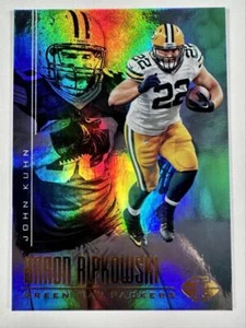 Tarjeta 2017 Panini Illusions 36 John Kuhn Aaron Ripkowski Rainbow Foil Packers - Imagen 1 de 2