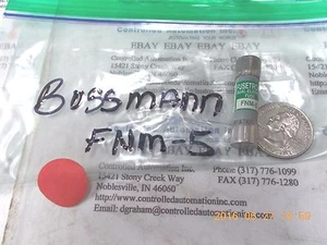 Fusibles/fusibles Bussmann Cooper FNM-5 - Imagen 1 de 3