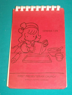 First Presbyterian Church Stanley NC Cookbook 1981 North Carolina  - Image 1 of 4