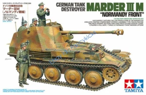 Destructor de tanques alemán Tamiya 35364 1/35 Segunda Guerra Mundial Marder III M modelo frontal Normandía - Imagen 1 de 7