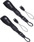 Wrist Straps for DSLR and Compact Cameras - 2 Pack - Extra Strong and Durable -