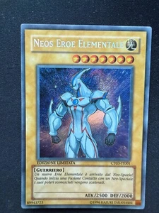 NEOS EROE ELEMENTALE- CT03-IT001 - SECRET RARE - ITA - NEAR MINT - LIMITED - Foto 1 di 7