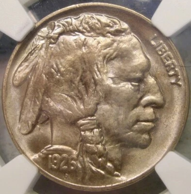 1926 BUFFALO INDIAN HEAD NICKEL GORGEOUS LUSTROUS PQ GEM++ NGC MS 66+ - Image 1 of 4