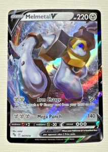 ⭐🦄 Melmetal V 047/078 Pokémon GO Holo - Imagen 1 de 2