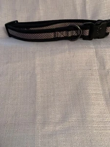 Top Paw Adjustable Dog Collar 18-26” Black Grey Mesh Large NWOT - Picture 1 of 4