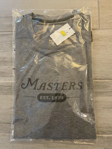 NEW 2023 Masters exclusively by tasc Long Sleeve Performance T-Shirt Gray Cover