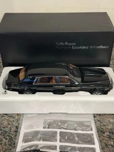 Kyosho Corporation Rolls Royce Phantom Extended Wheel Base Diamond Black 332876 - Picture 1 of 13