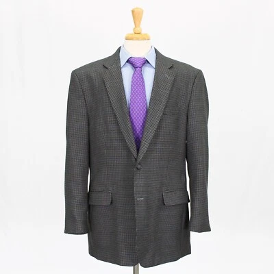 Abrigo Blazer Chaqueta Croft & Barrow 46L Gris Deportivo HT 2B Poliéster Foto 1 de 4