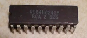 RCA CD54HC245F Militär Oktal Bus Transceiver - Neu aus altem Lagerbestand - Bild 1 von 1