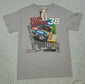 2006 Nascar Chase Authentics Elliott Sadler Gray Tshirt Large NWT - Picture 1 of 7