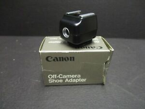 Canon TTL hot shoe adaptor new old stock 
