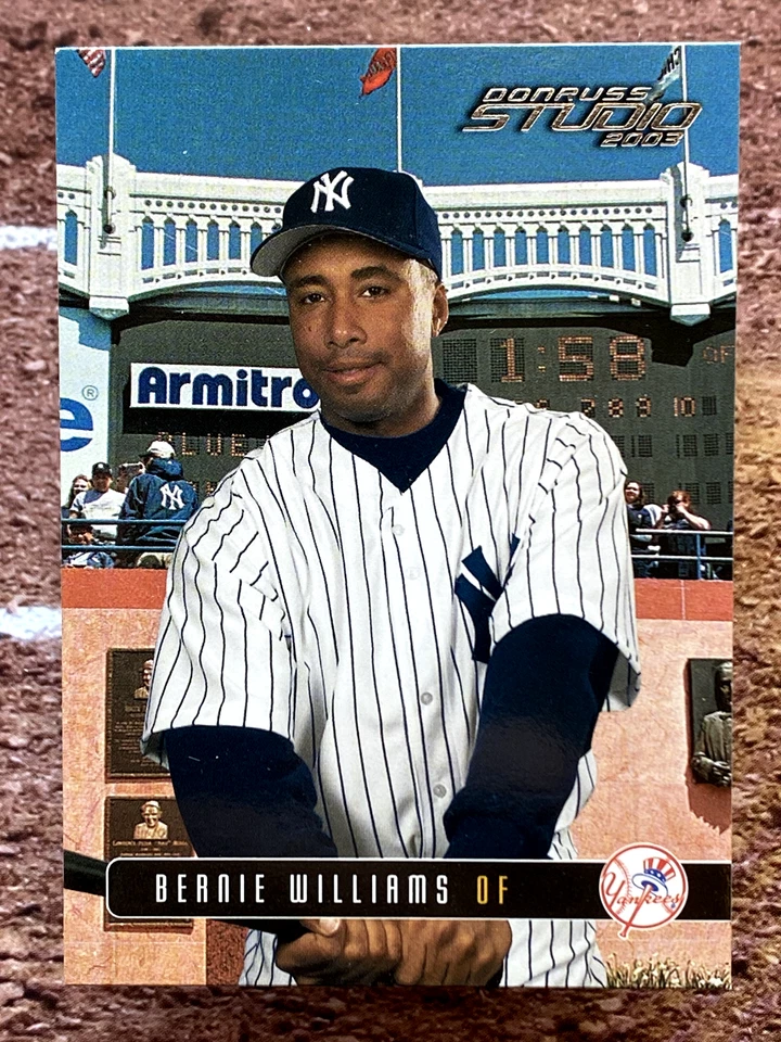 2003 Donruss Studio Bernie Williams #54 New York Yankees - Image 1 of 2