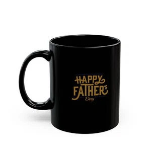 Dad’s Favorite Mug – Bold Black & Gold Father’s Day Gift - Picture 1 of 5