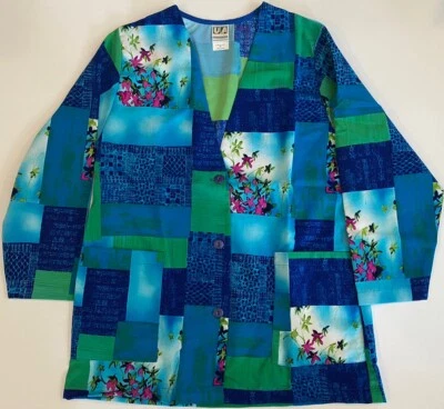 New Women’s Uniform Advantage Long Sleeve Scrub Jacket Style 1748-3130-M - Image 1 of 4