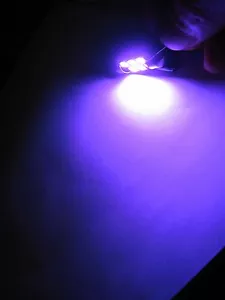 2 pcs Magenta Purple 6-5050 SMD 3-chips 5050 LED 42mm 211 212-2 6413 - Picture 1 of 4
