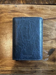 Secrid Slimwallet Crunch Blue - Picture 1 of 4