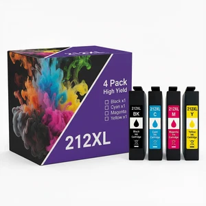 212XL Tintenpatronen für Epson 212 WF-2830 WF-2850 XP-4105 XP-4100 - Bild 1 von 5