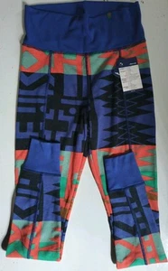 NEW Urban Outfitters Without Walls Small Leggings "Geek Out" Geometric Aztec USA - Picture 1 of 5
