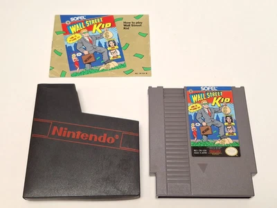 Wall Street Kid -- NES Nintendo Original Clásico Divertido Juego Limpio Probado Manual Foto 1 de 2