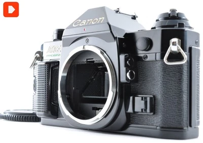 Canon AE-1 P Program 35mm SLR Black Film Camera Body N MINT- From JAPAN #7131513 - Image 1 of 4