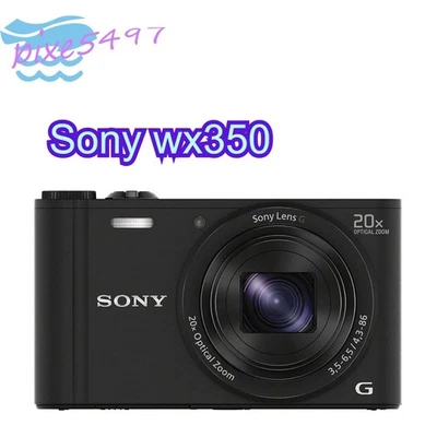 Sony Cyber shot DSC-WX350 Digital Camera 18.2MP 20x Optical Zoom Built-in Wi-Fi - Image 1 of 4