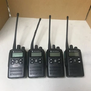 K223/Motorola Motorola 4 Radios Gdb4800 Walkie Talkies Two-Way Communication - Zdjęcie 1 z 7