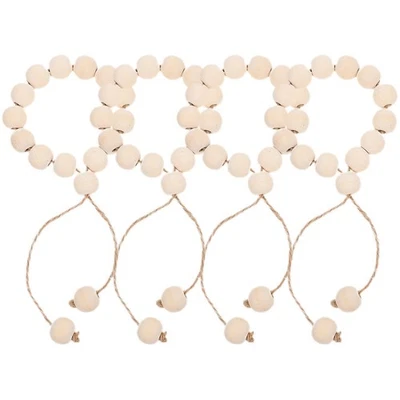  4 Pcs Anello Portatovagliolo Anelli Tovaglioli Da Pranzo Di Unici - Immagine 1 di 4