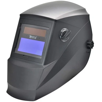 True Color Wide Shade Range 4/5-9/9-13 Solar Power Auto Darkening Welding Hel... - Image 1 of 4