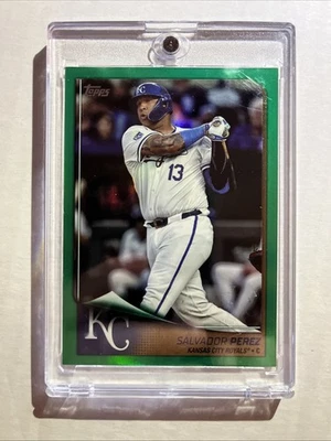 2023 Topps Flagship Collection - Salvador Perez #83 Green /99 - Image 1 of 2