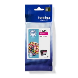 Brother Cartuccia Inkjet LC424M Magenta Originale Standard Capacity 200 pagine - Foto 1 di 4