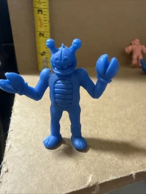 M.U.S.C.L.E. Figura Kinnikuman keshi Kani Base Azul Bandai De Colección Japón Años 80 Foto 1 de 4