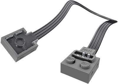 Lego 8886 Power Functions Extension Wire (20cm / 7.9") BRAND NEW OPNED POLY BAG - Image 1 of 4