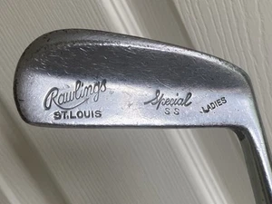 RARE C1930s-40s RAWLINGS SPECIAL S S LADIES BLADE GOLF PUTTER clad steel RH 33" - Picture 1 of 6