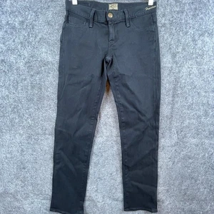 Vintage Gold Sign Jeans Womens 24 Black Frontier Straight USA - Picture 1 of 9