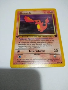Mint Pokemon TCG Glumanda #50/82 GERMAN 1st Edition CCG Team Rocket Charmander - Picture 1 of 5