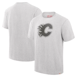 Men's Fanatics Cream Calgary Flames Made in Canada T-Shirt - Picture 1 of 3