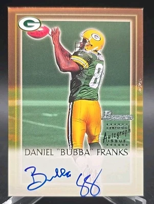 2000 Bowman #DFR Bubba Franks Rookie Auto Card Autograph Green Bay Packers - Image 1 of 4