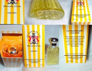 Vintage GIORGIO Beverly Hills Extraordinary Perfume 1/8 oz 3.5ml Travel Size - Picture 1 of 18
